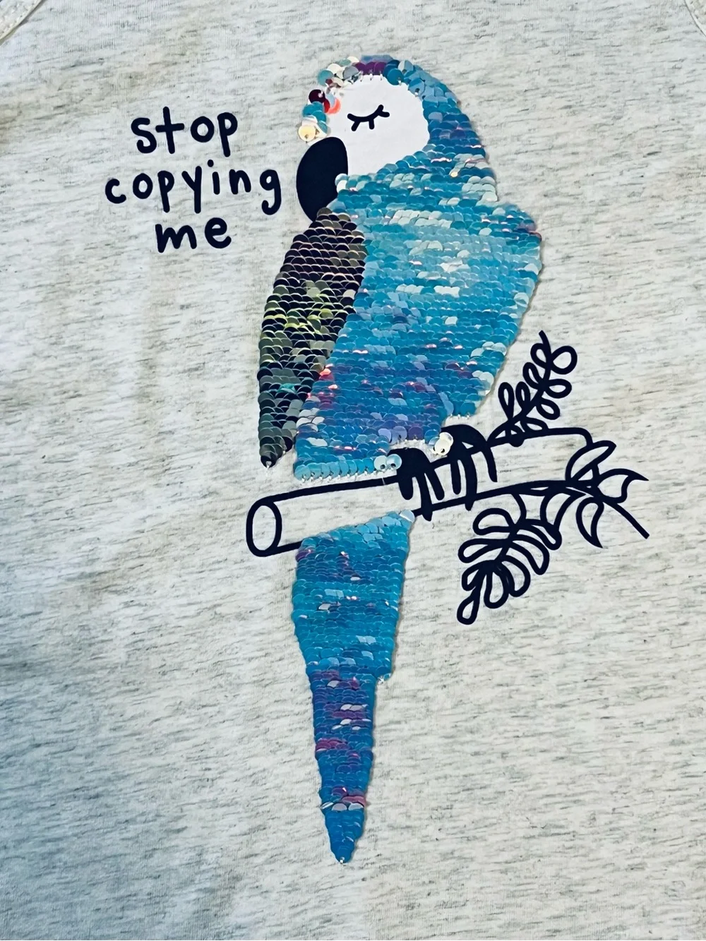 OshKosh B’Gosh : Reversible Bird SequinedGraphic Tank